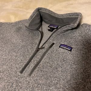 Patagonia men’s better sweater half zip pullover